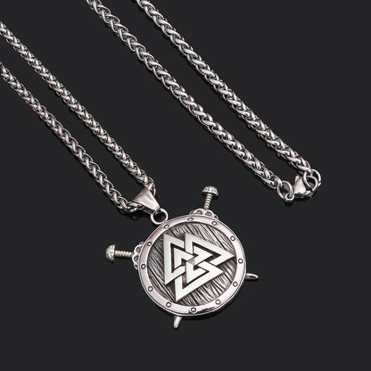 Collana con ciondolo orologio