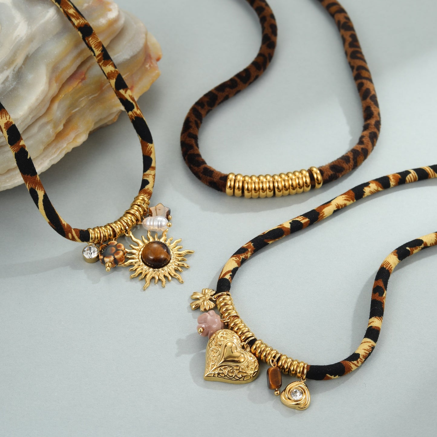 Collana Motivo Leopardato
