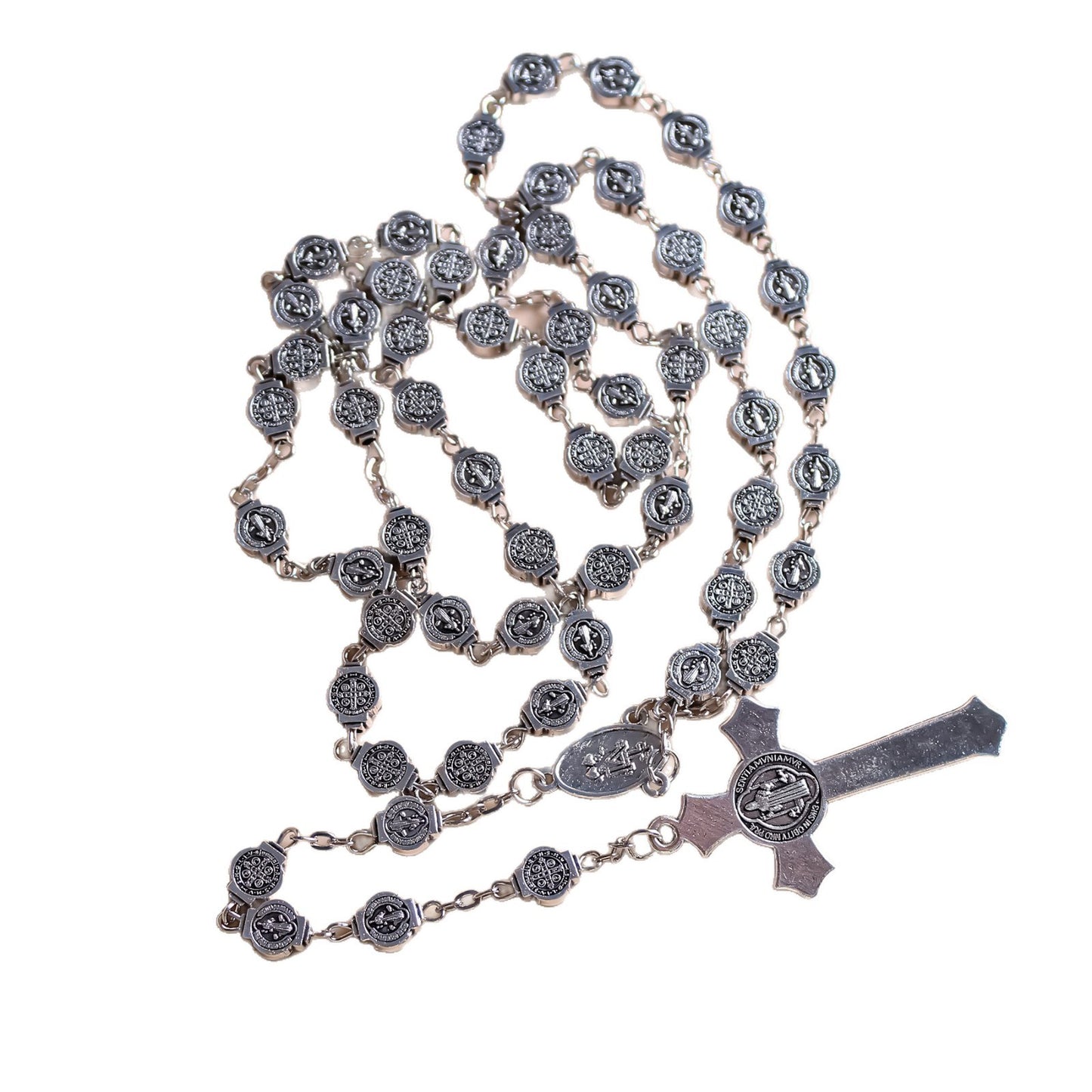 Collana croce lunga da maglione