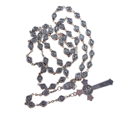 Collana croce lunga da maglione