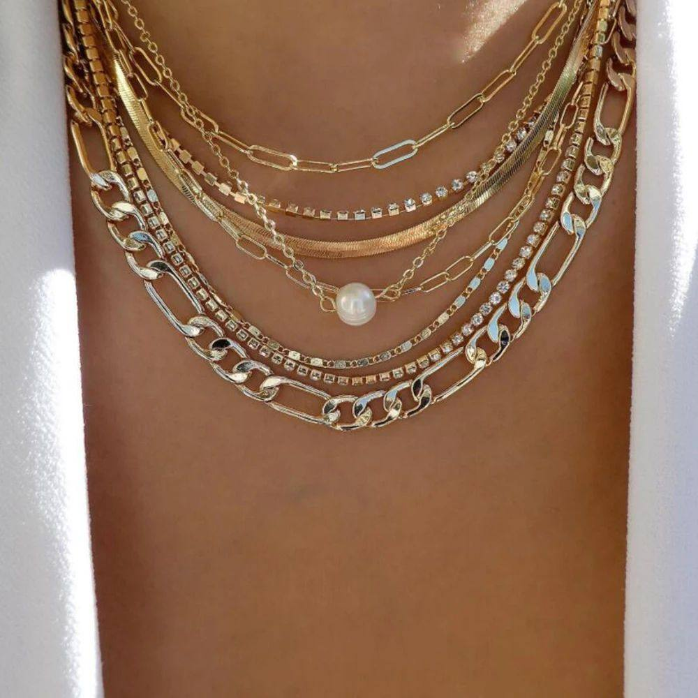 Collana oro vintage donna