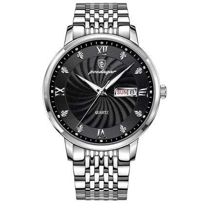 Orologio in acciaio da uomo