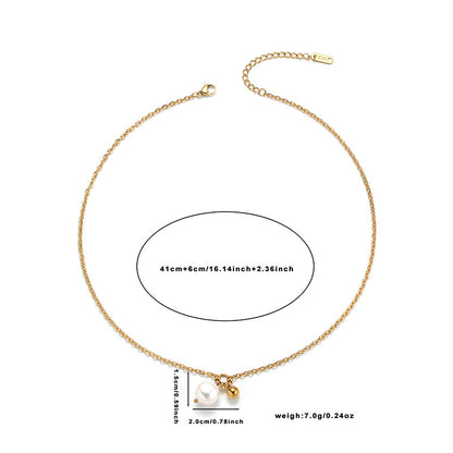 Collana perla resistente