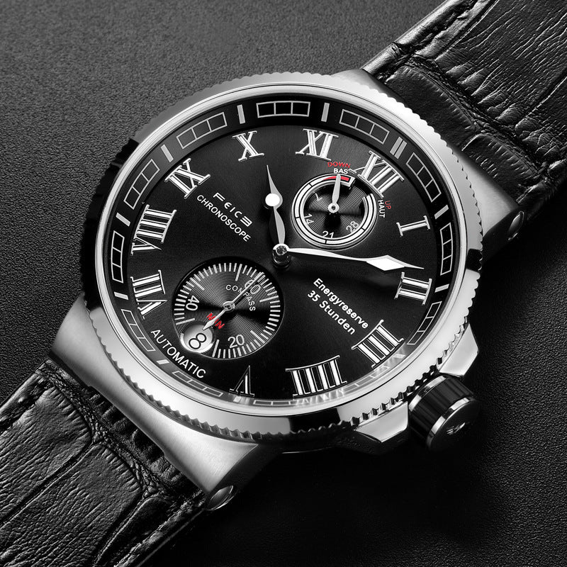 Orologio impermeabile luminoso da uomo
