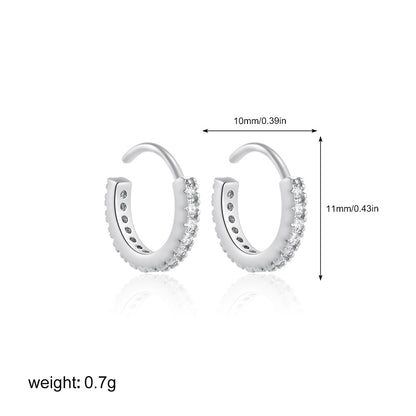 Orecchini zircone mini