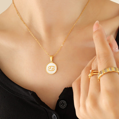 Collana conchiglia zodiaco