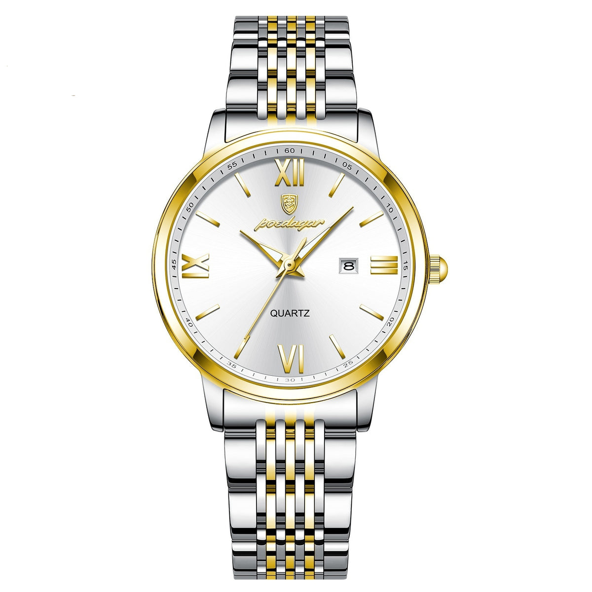 Orologio sottile impermeabile da donna luminescente