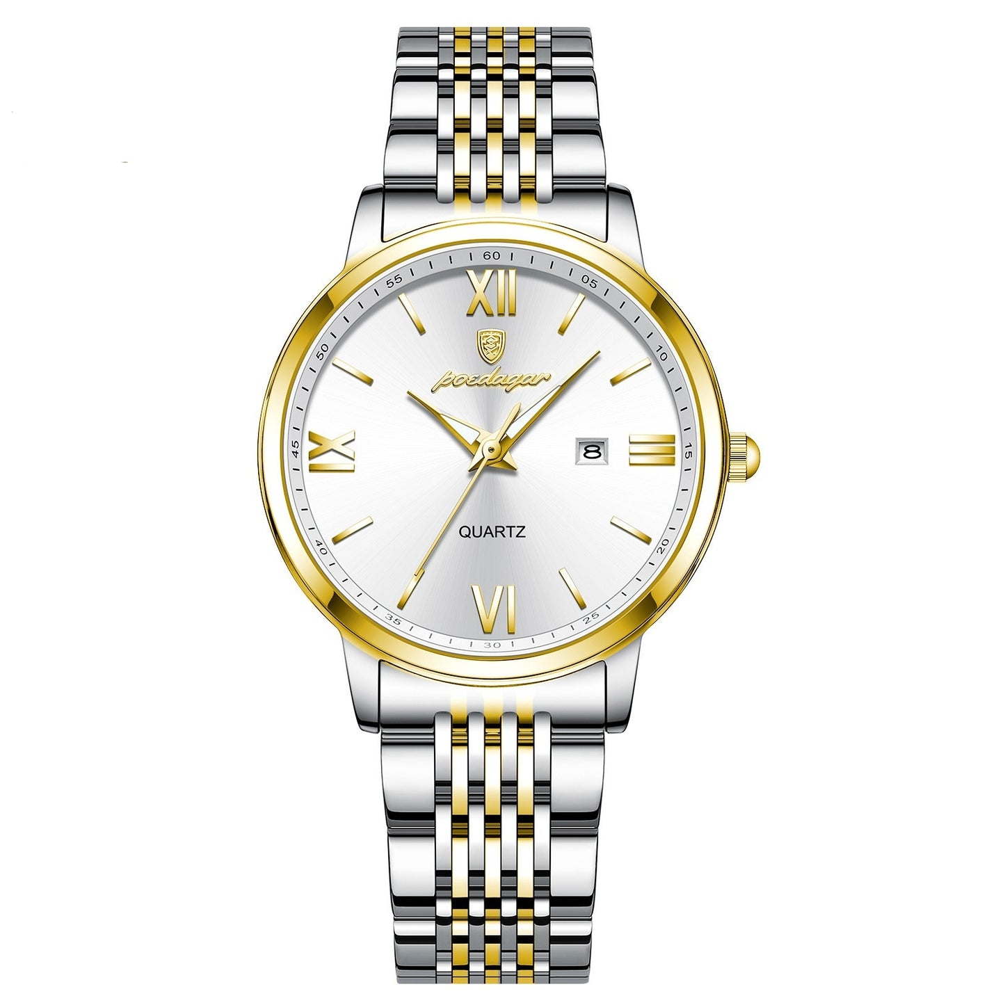 Orologio sottile impermeabile da donna luminescente