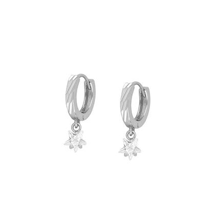 Orecchini a clip in zircone