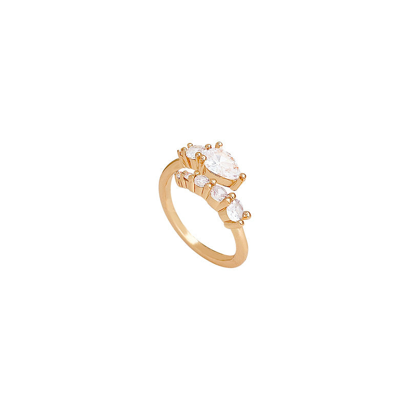Anello Serpente Zircone