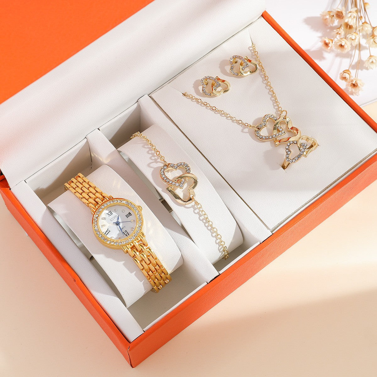 Orologio con strass Sofisticato