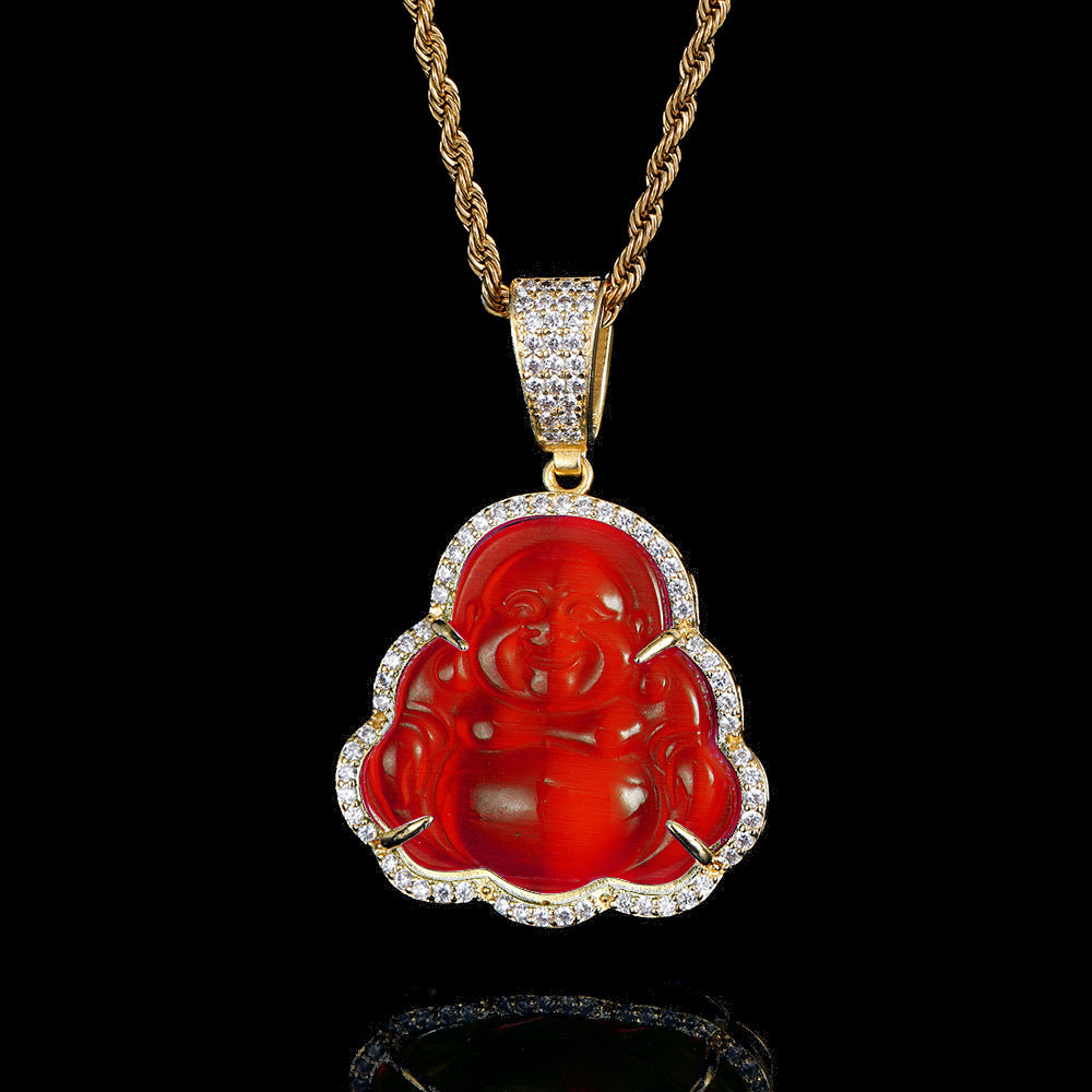 Collana Buddha con opale