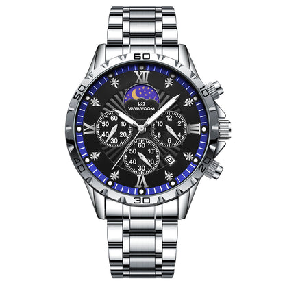 Orologio da uomo impermeabile con calendario luminoso