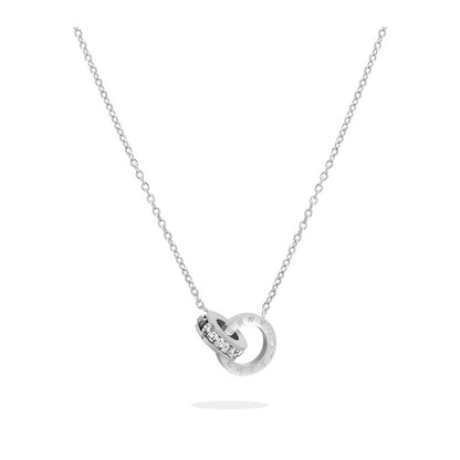 Collana Doppia Titanio