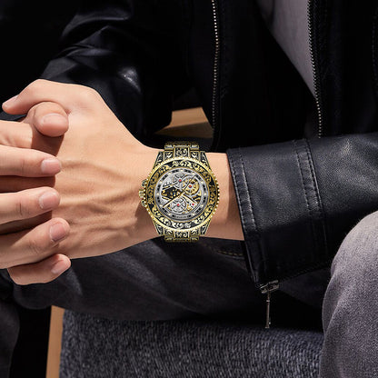 Orologio meccanico vintage luminoso