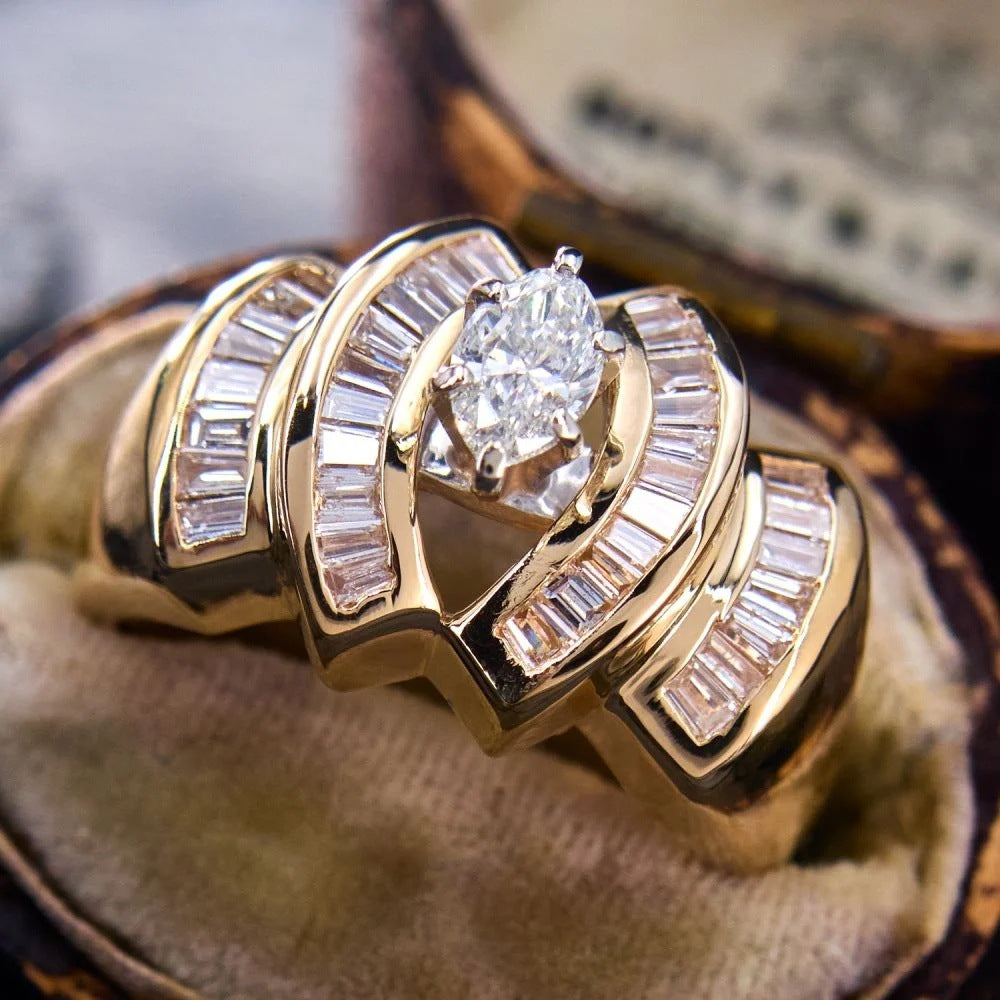 Anello vintage semplice