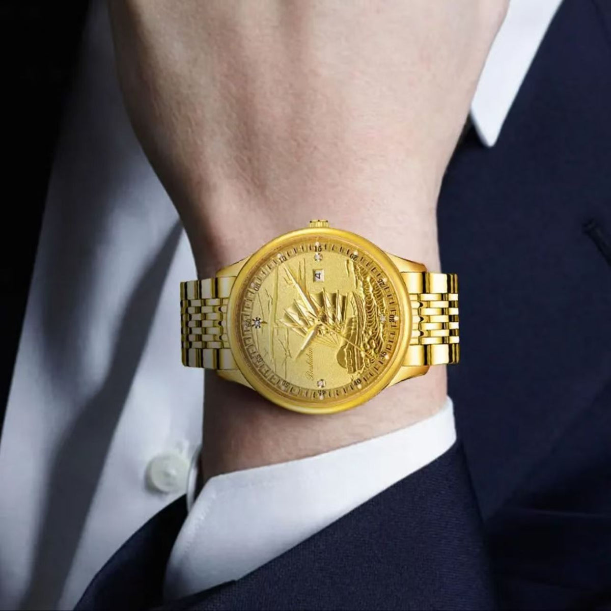 Orologio con calendario e luce notturna