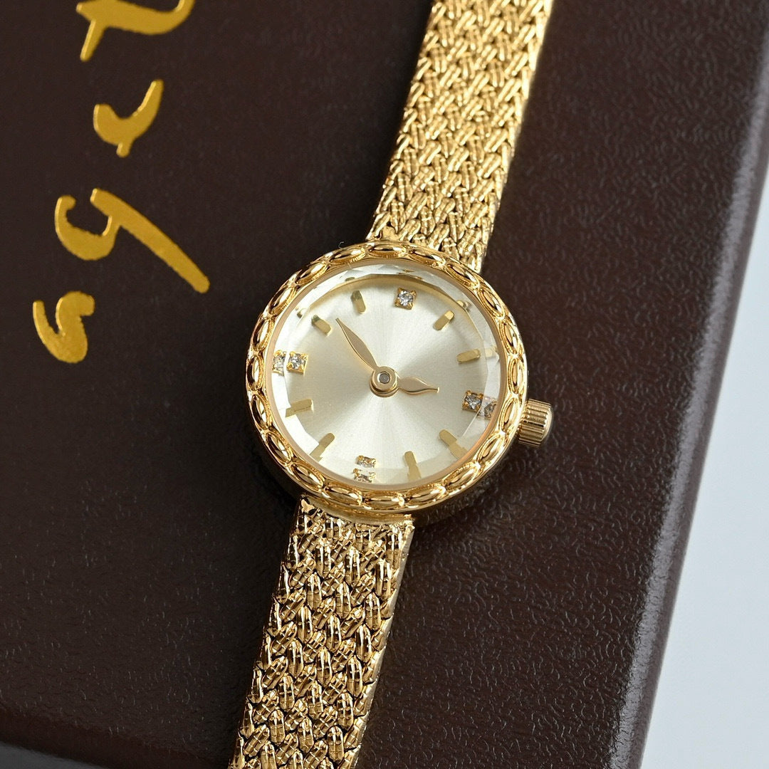 Orologio vintage dorato da donna