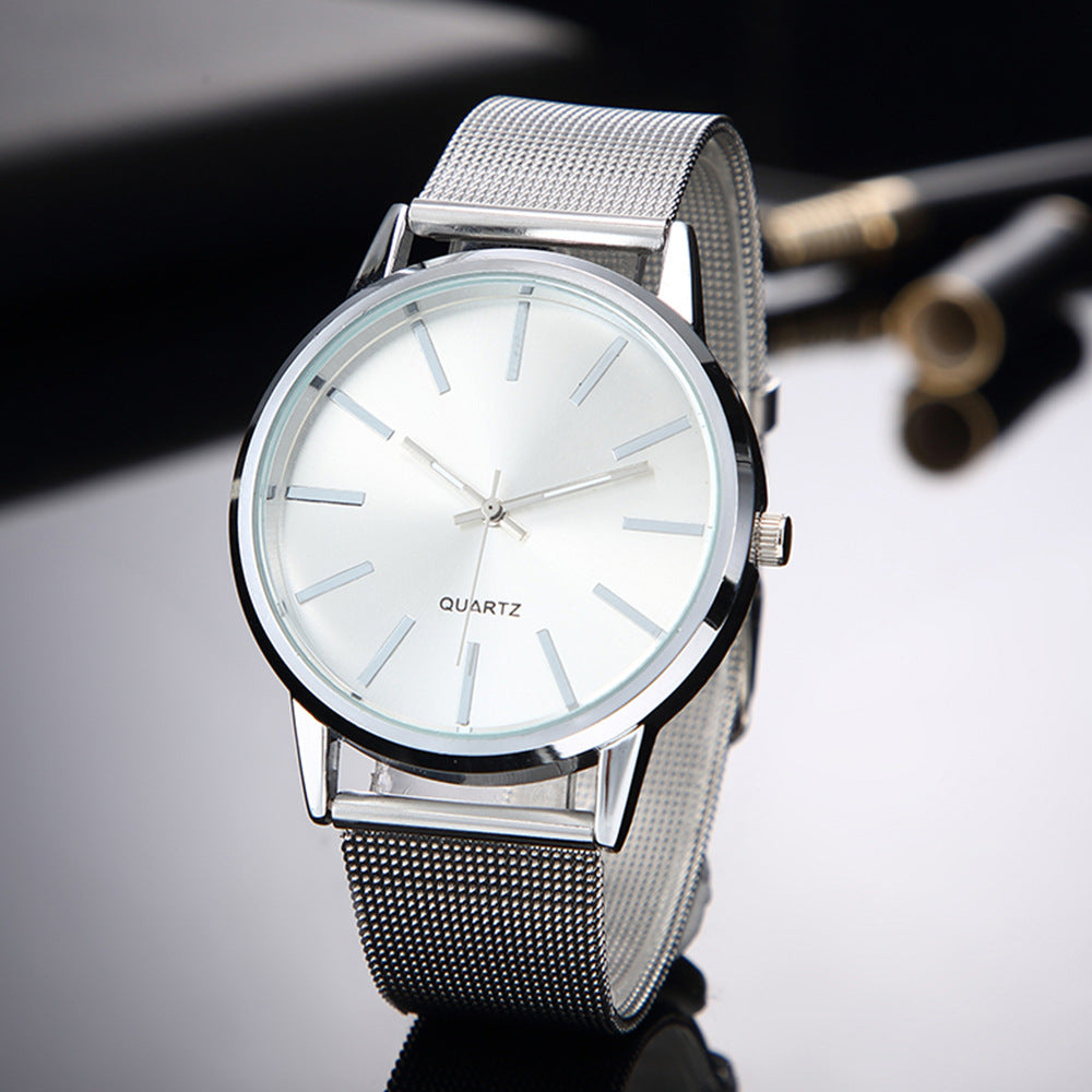 Orologio acciaio lineare
