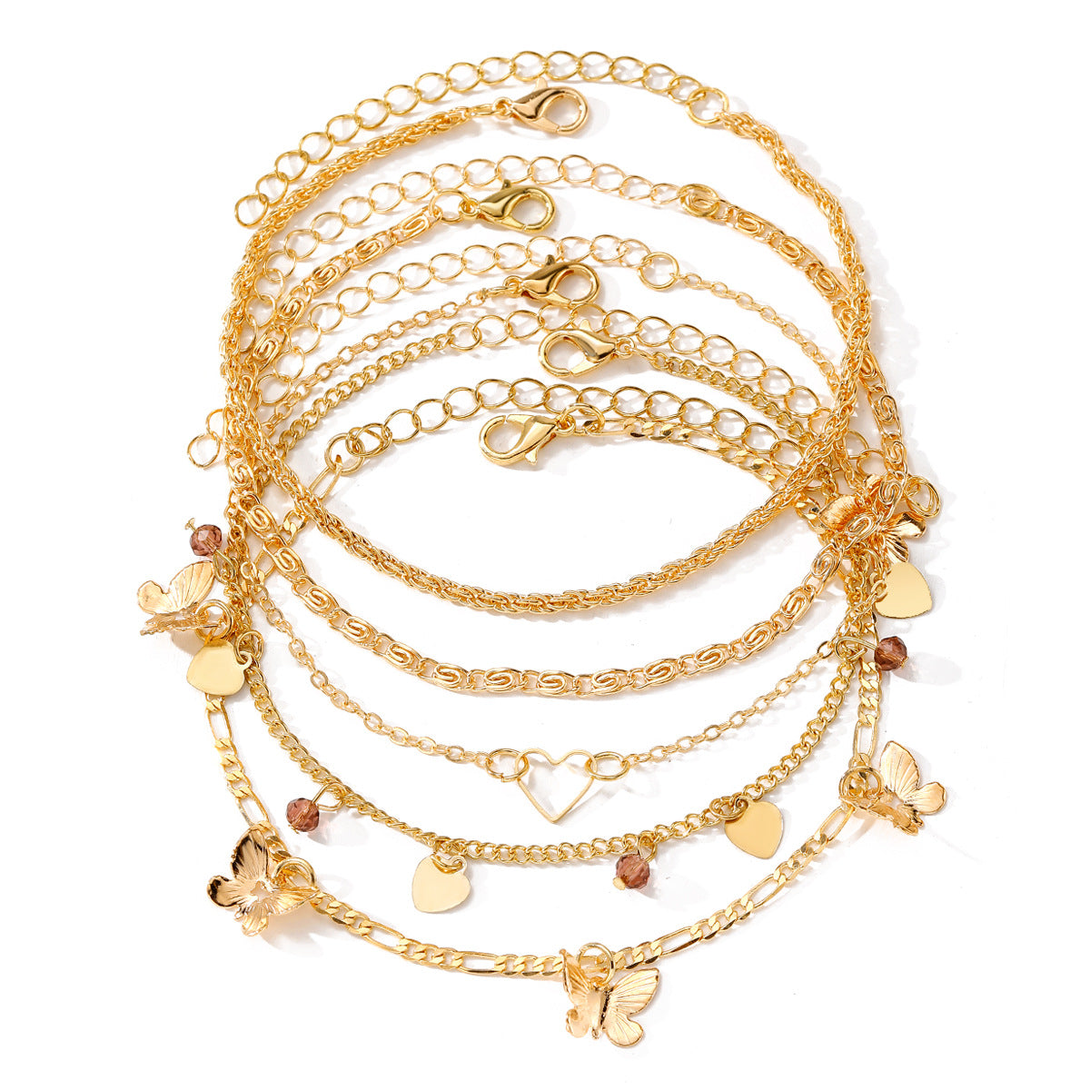 Set cavigliere farfalla