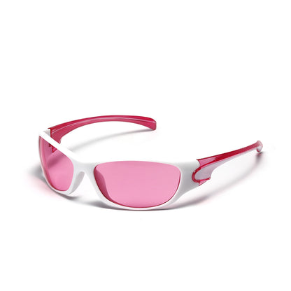 Occhiali da sole punk da ragazza