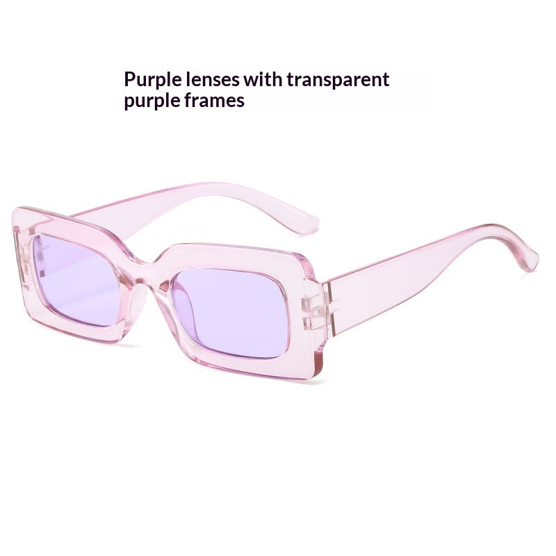 Occhiali da sole quadrati small-frame