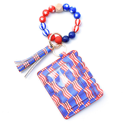 Braccialetto silicone perline