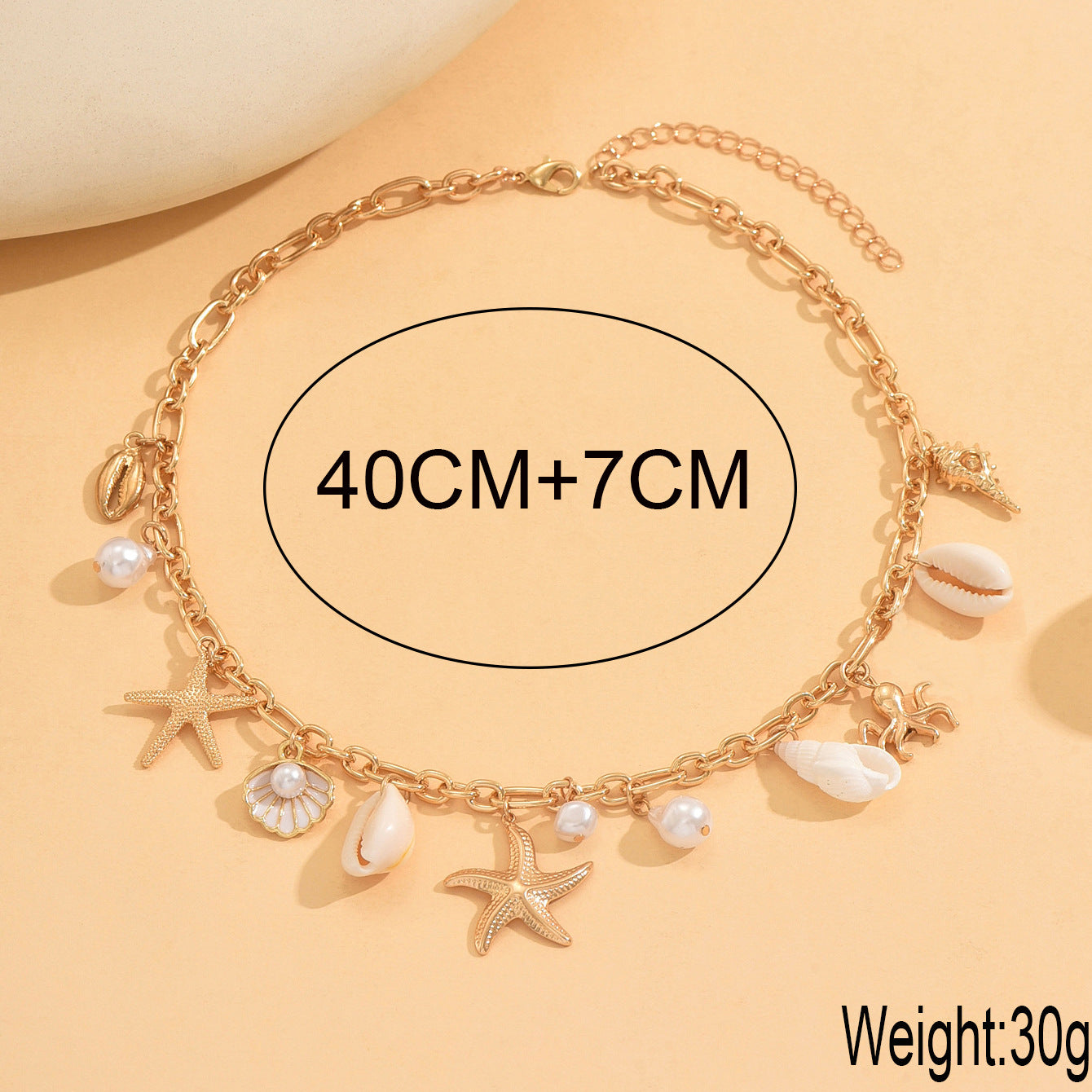Collana Conchiglie Bohemien