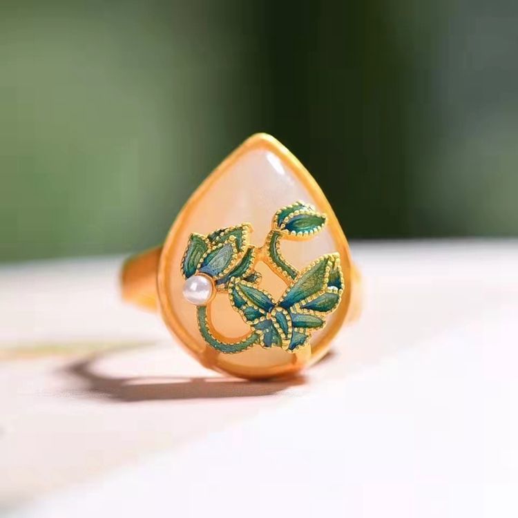 Bracciale loto intarsiato