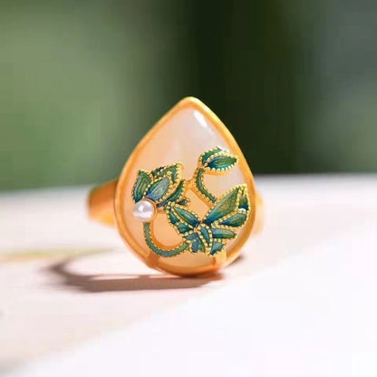 Bracciale loto intarsiato