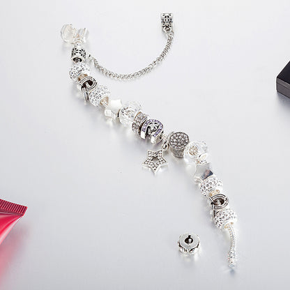 Bracciale stella con charm
