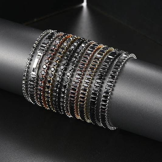 Bracciale zircone nero