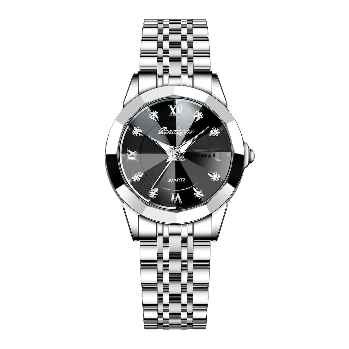 Orologio donna calendario doppio luminoso