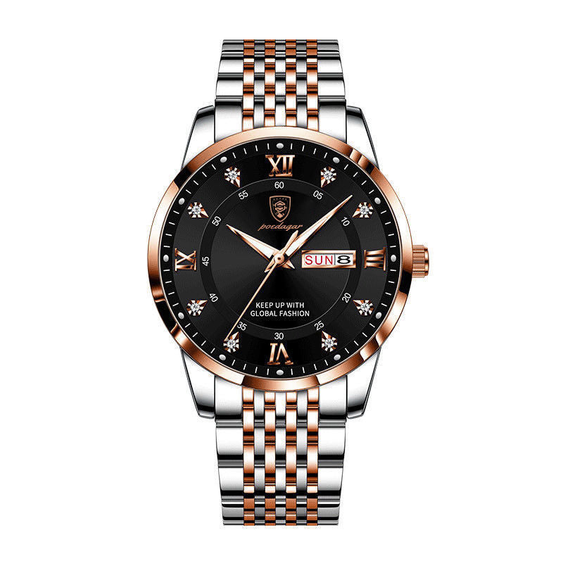 Orologio da uomo luminoso stile coreano