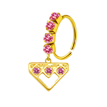 Anello cuore farfalla foglie