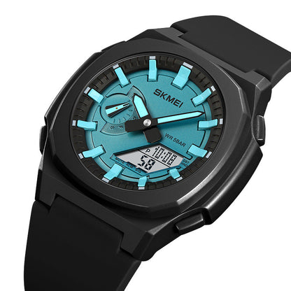 Orologio digitale multifunzione da uomo cronografo