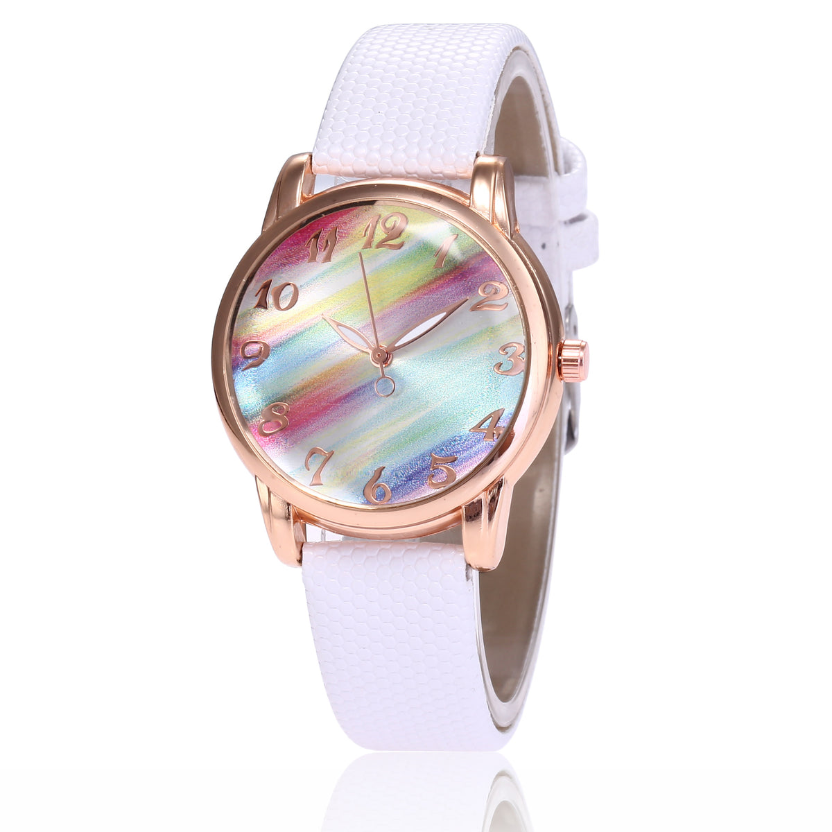Orologio quadrante arcobaleno
