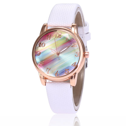 Orologio quadrante arcobaleno