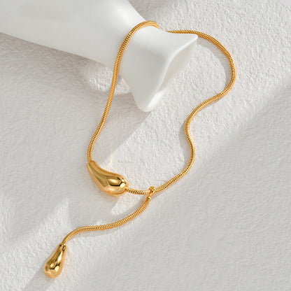 Collana acciaio al titanio