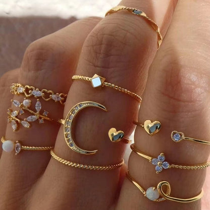 Set anelli stelle