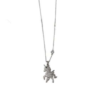 Collana Pegaso con zirconi