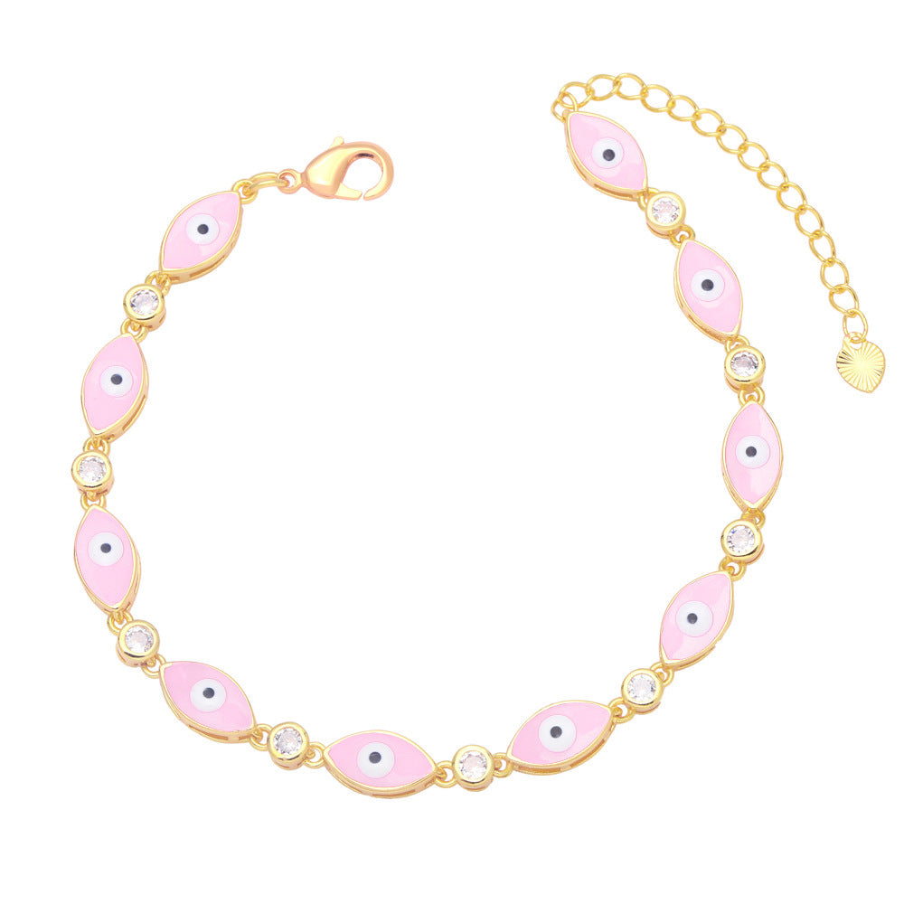 Bracciale occhio bohemien