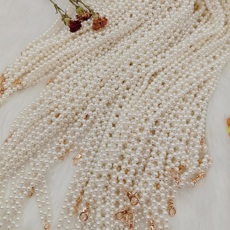 Collana perle intrecciata