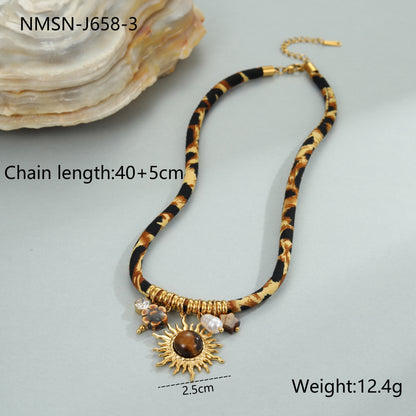 Collana Motivo Leopardato