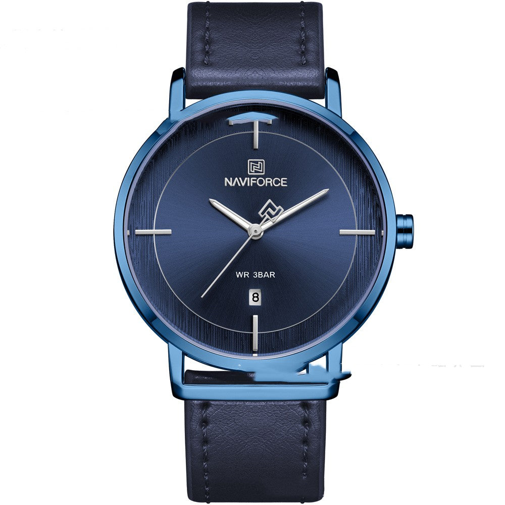 Orologio con calendario impermeabile semplice