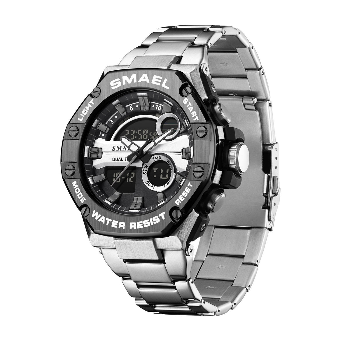 Orologio uomo doppio display