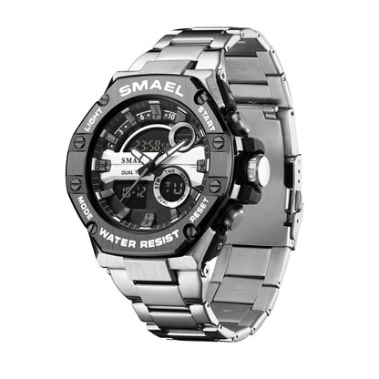 Orologio uomo doppio display