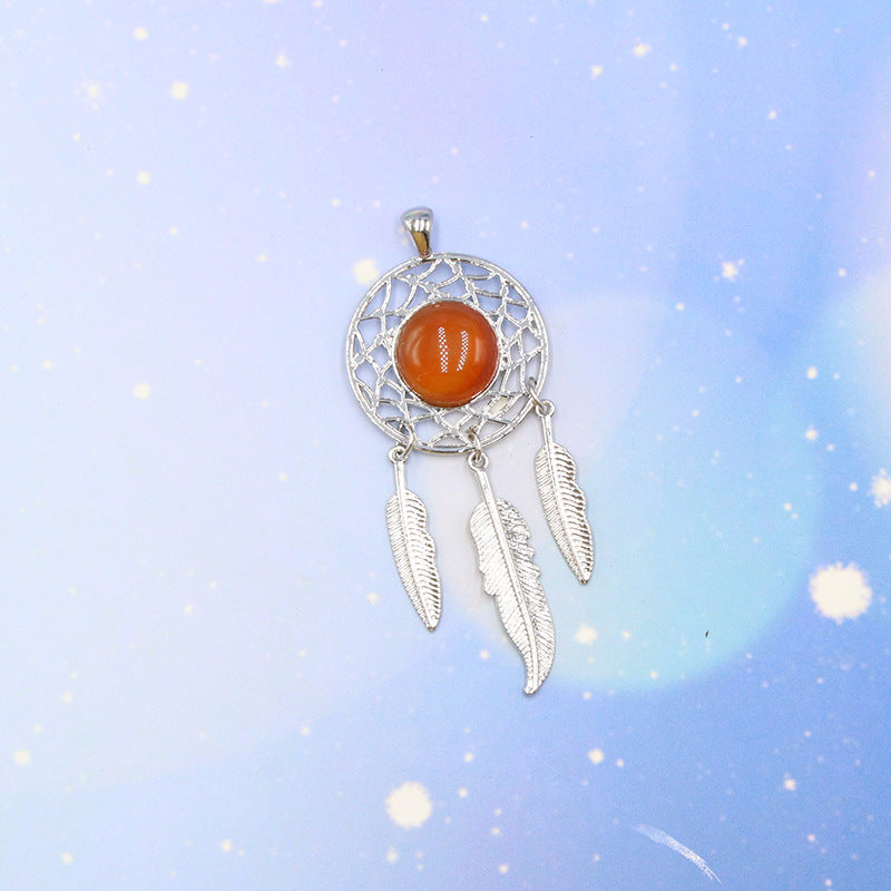 Collana acchiappasogni agata