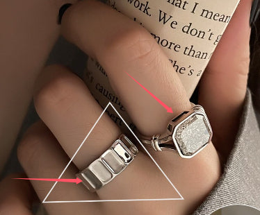 Anello geometrico aperto multi-strato