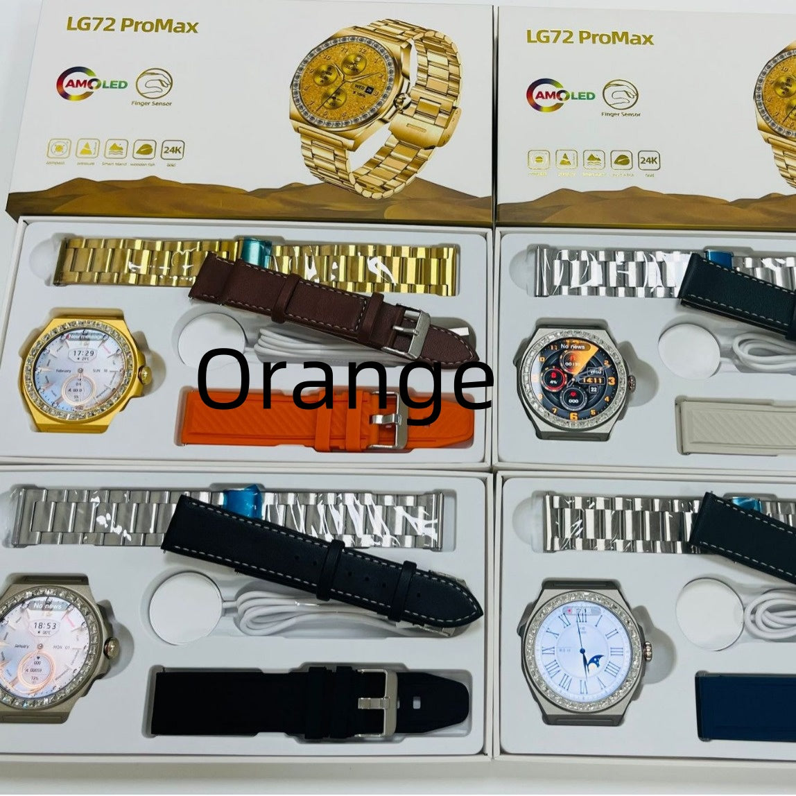 Orologio tre cinturini